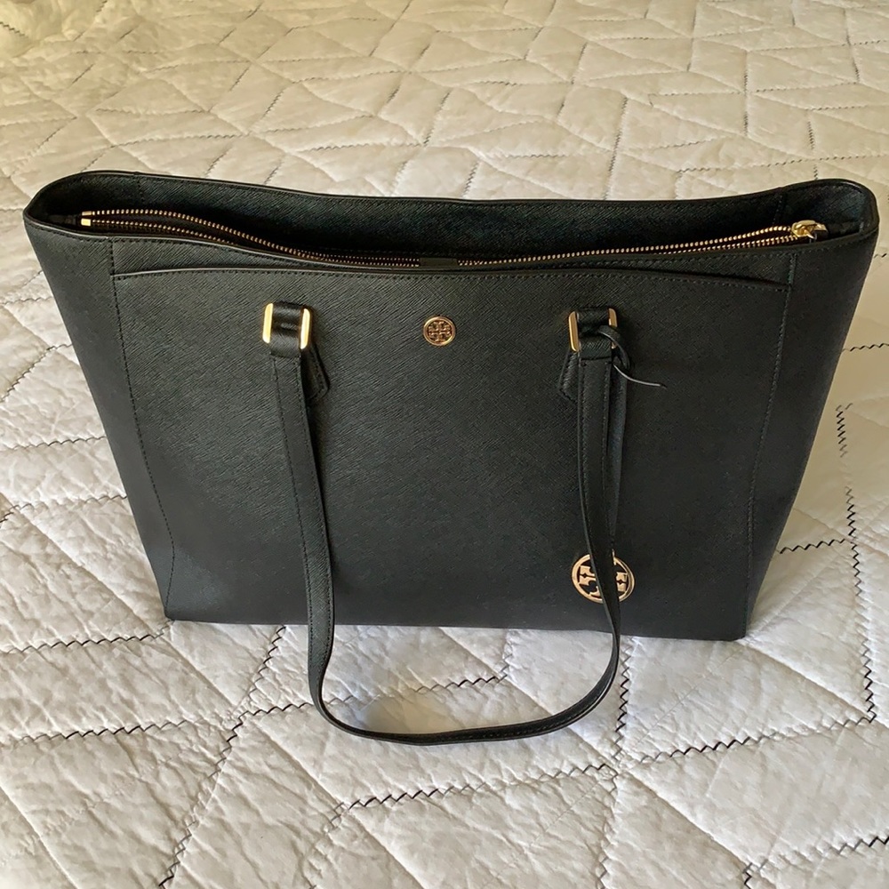 Tory Burch laptop work bag.